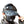 Cyberpunk Mechanical Visor Cap - product view on white background