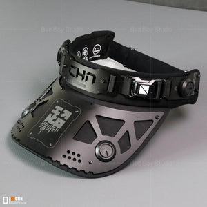 Cyberpunk Mechanical Visor Cap - 4