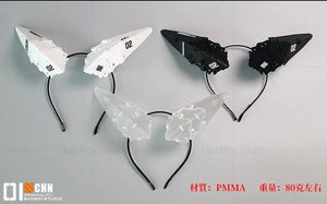 Cyberpunk Mechanical Wing Headband — women mechanical cyberpunk hair accessory