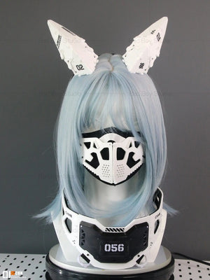 Cyberpunk Mechanical Wing Headband — women mechanical cyberpunk hair accessory