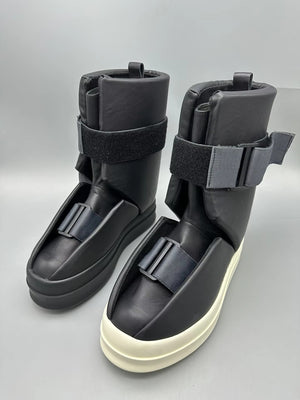Cybertrack Boot Cyberpunk Men Boots Black