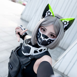 Cyberpunk Mouth Mask