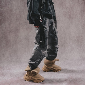Cyberpunk Pants Double Layer