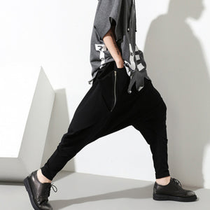 Cyberpunk Pants Elastic Waist