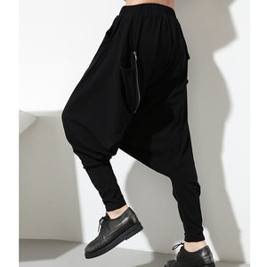 Cyberpunk Pants Elastic Waist