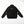 Cyberpunk Racing Jacket in black, back view laid flat with gold-tone racing lettering across the shoulders