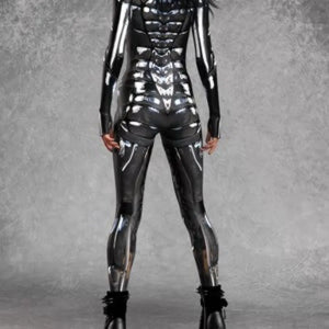 Cyberpunk Robot Cosplay Bodysuit - 11