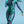 Cyberpunk Robot Cosplay Bodysuit - Teal Pink Lace