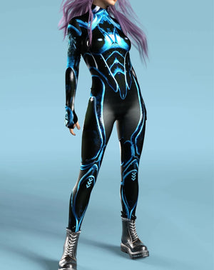 Cyberpunk Robot Cosplay Bodysuit