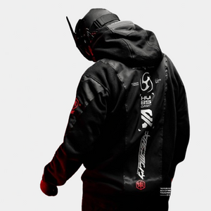 Cyberpunk samurai hoodie