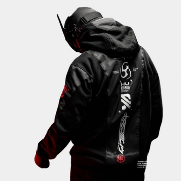 Cyberpunk Hoodie Blue main image 0