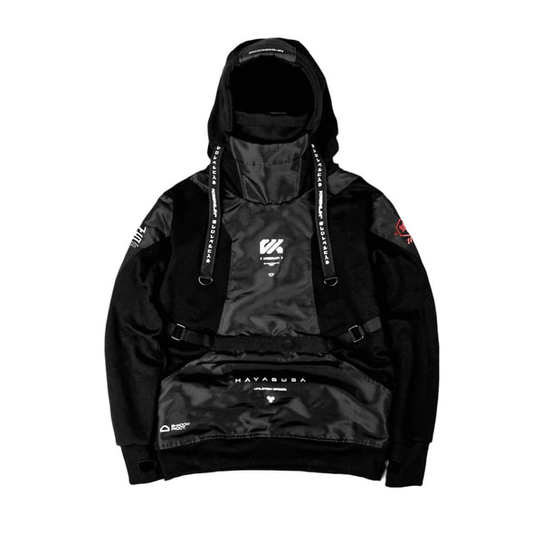 Cyberpunk samurai hoodie – Cyber Techwear