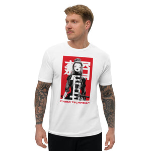 Cyberpunk Shirt White kanji