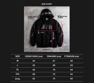 Cyberpunk style hoodie