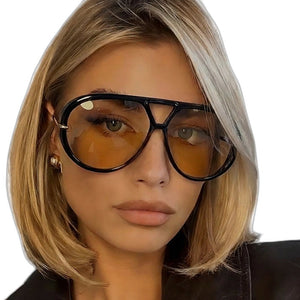 Cyberpunk Sunglasses For Lady - product view on white background