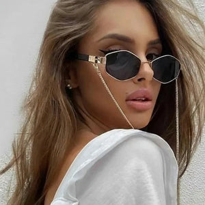Cyberpunk Sunglasses With Chain