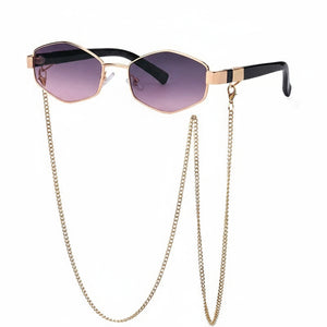 Cyberpunk Sunglasses With Chain