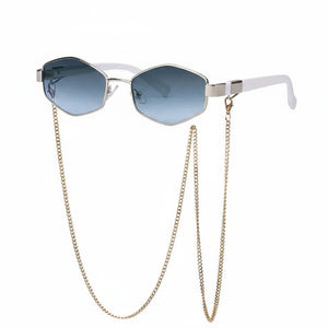 Cyberpunk Sunglasses With Chain