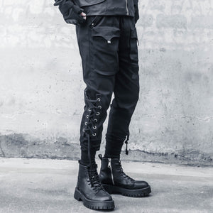 Cyberpunk Techwear Strap Pants