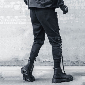 Cyberpunk Techwear Strap Pants