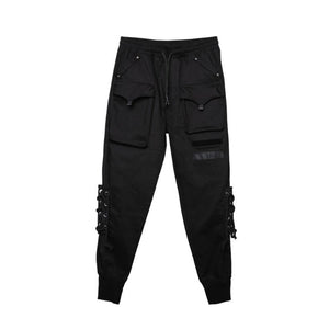 Cyberpunk Techwear Strap Pants