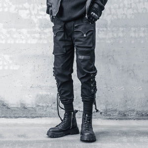 Cyberpunk Techwear Strap Pants