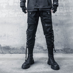 Cyberpunk Techwear Strap Pants