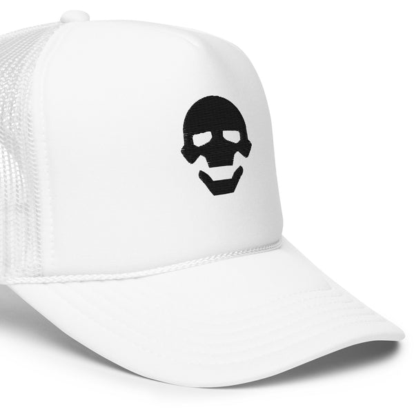 Cyberpunk Trucker Hat White