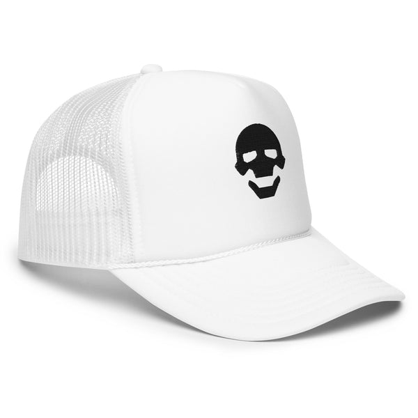 Cyberpunk Trucker Hat White