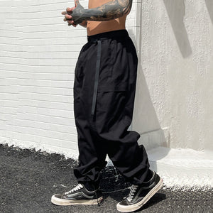 Cyberpunk Urban Cargo Pants