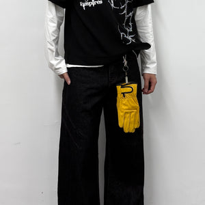 Cyberpunk Vintage Leather Gloves