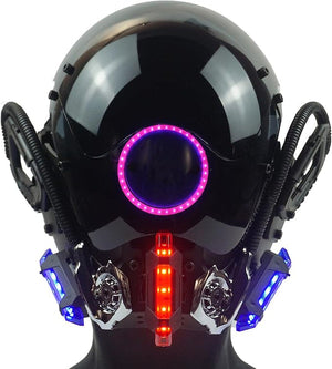 Cyberpunk Vision Helmet