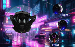 Cyberpunk Vision Helmet