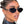 Cyberpunk Woman Glasses - product view on white background