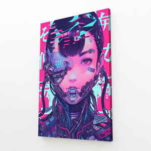 Cyborg Portrait Cyberpunk Art | CYBER TECHWEAR®