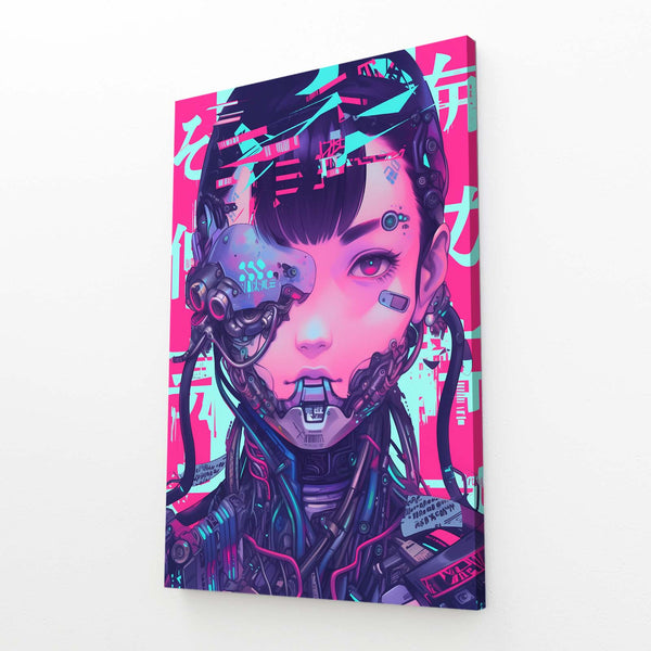 Cyborg Portrait Cyberpunk Art | CYBER TECHWEAR®