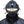 Cyclops Cyberpunk Helmet - product view on white background