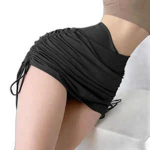 Dancing Black Skort - product view on white background