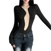 Dark Cyber Cut Out Bodysuit