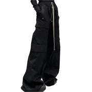 Pantalones Cyberpunk Oscuros Negros