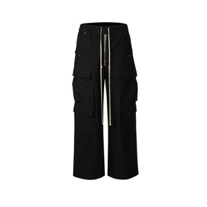 Dark Cyberpunk Pants Black