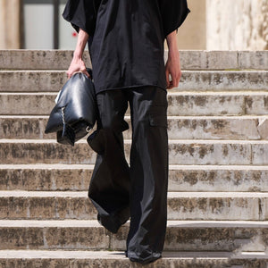 Dark Cyberpunk Pants Black