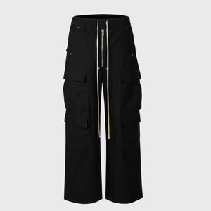 Dark Cyberpunk Pants Black