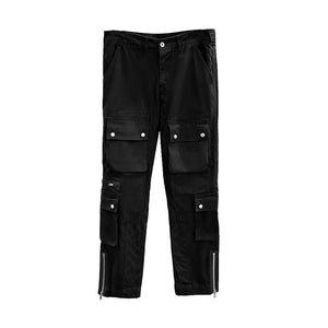 Dark Cyberpunk Pants Cotton