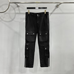 Dark Cyberpunk Pants Cotton