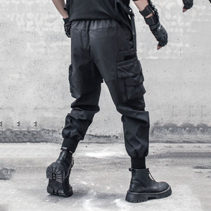 Dark Cyberpunk Pants Trendy