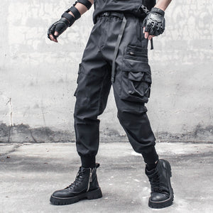 Dark Cyberpunk Pants Trendy
