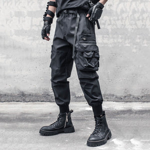 Dark Cyberpunk Pants Trendy