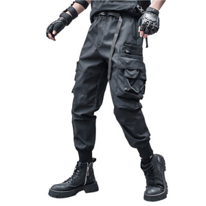 Dark Cyberpunk Pants Trendy