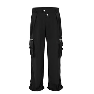 Dark Cyberpunk Pantsn Y2K